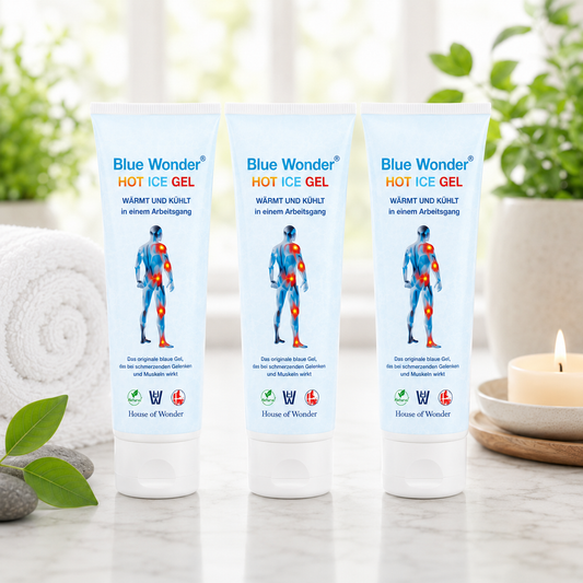 Blue Wonder Hot Ice Gel® 3x 100ml