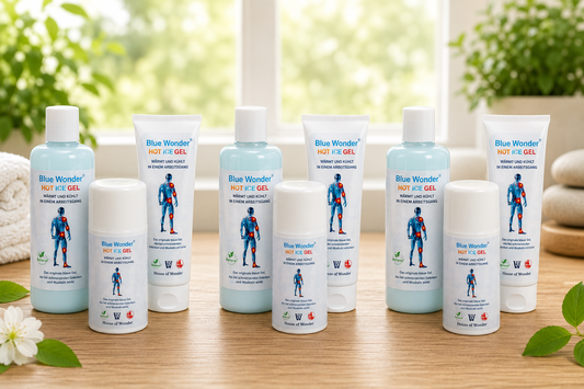 Das kleine Blue Wonder Hot Ice Gel® Therapeutenset