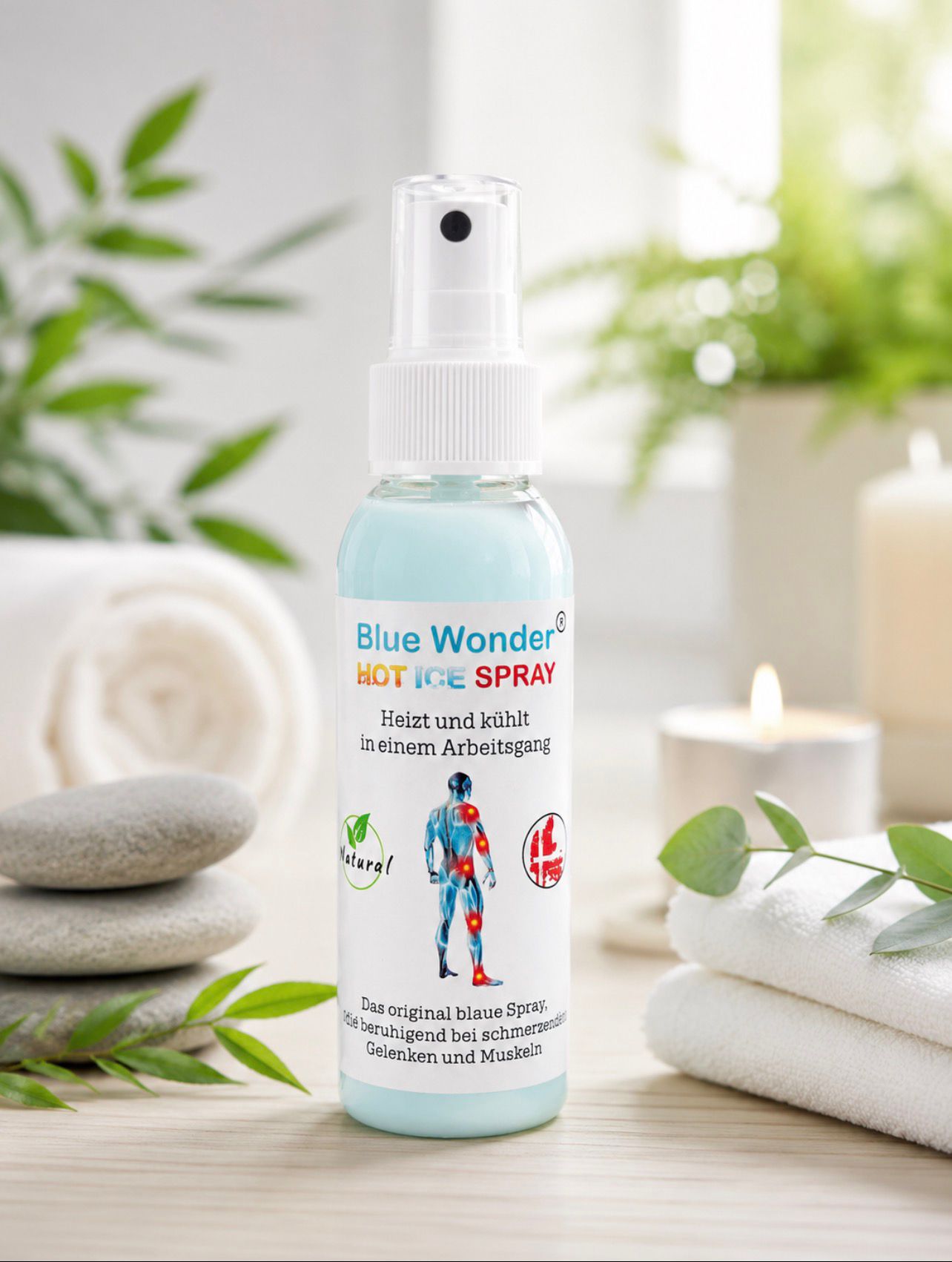 Blue Wonder Hot Ice Gel® - verschiedene Größen